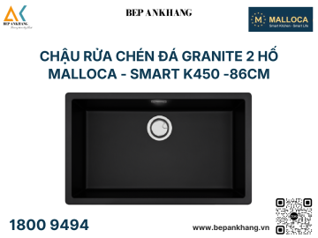 Chậu Rửa Chén 1 Hộc Malloca Inox 304 ZEN K-13040